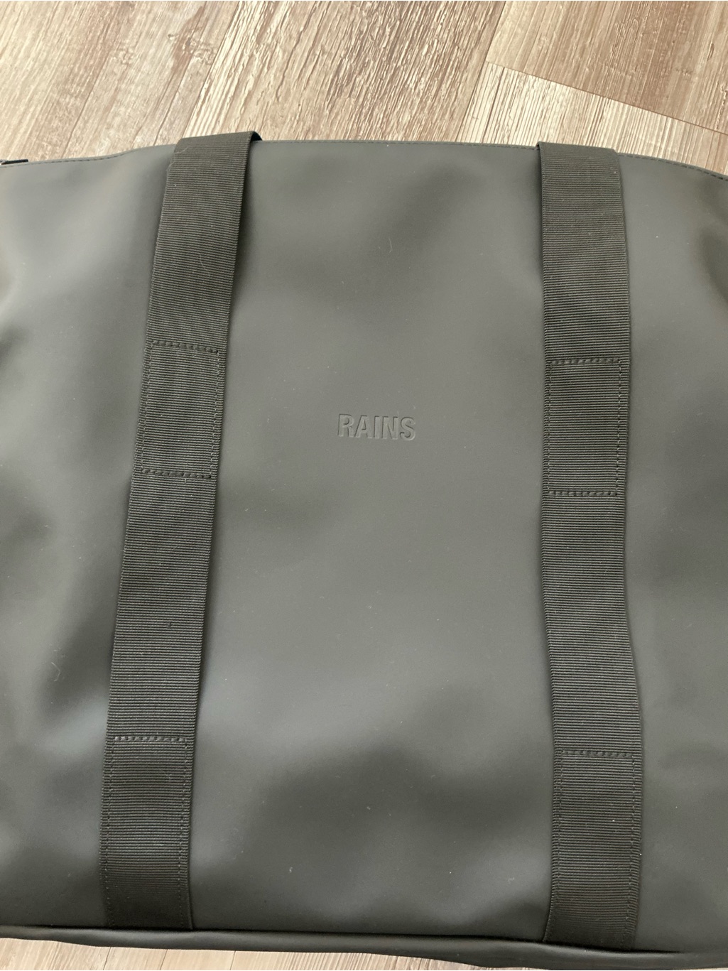 Rains Black Weekend Duffel Bag — image 8 of 8